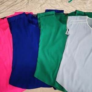 Bundle of four Express tops